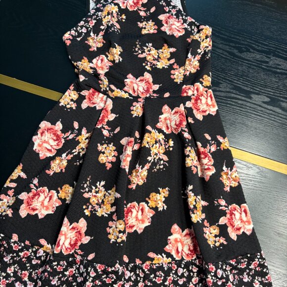 Rewind Fit & Flare Bare Shoulder Dress Size XS EUC - Picture 4 of 9